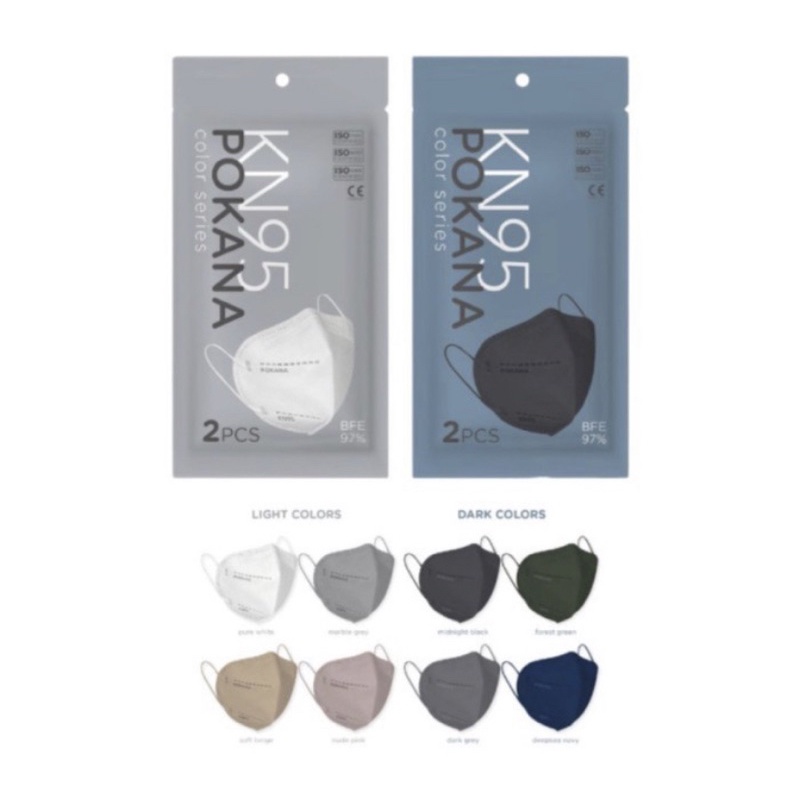 Masker Pokana KN95 Sachet isi 2 Pcs