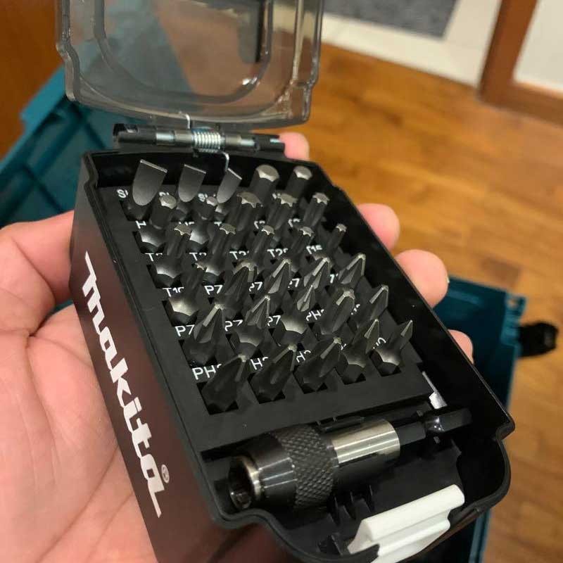 mata obeng makita set magnet 31 pcs makita