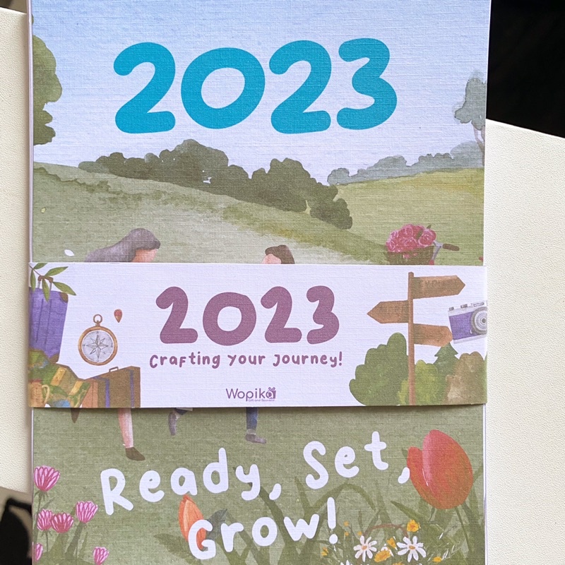 KALENDER PLANNER 2023 &quot;crafting your journey&quot; | Calender custom, kalender 2023, calender 2023