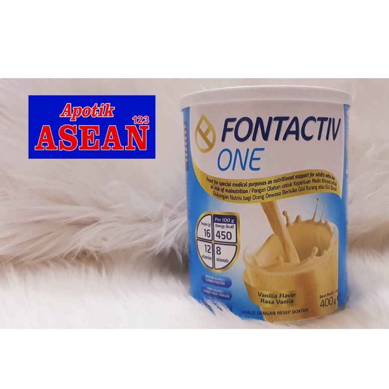 FONTACTIV ONE RASA VANILLA FLAVOUR 400GR