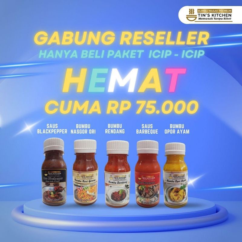 

TINS KITCHEN PAKET PROMO TESTER