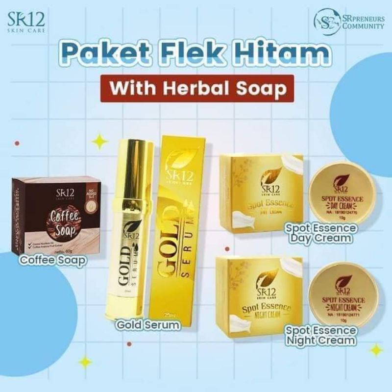paket flek hitam SR12