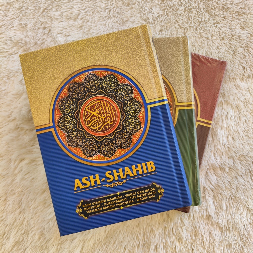 Mushaf Ash-Shahib A5 Alquran Rasm Utsmani Madinah Terjemah Waqaf Ibtida