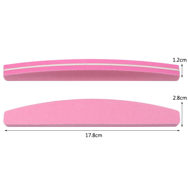 SUNSHINE Buffer Lurus s100/180 Kuku Nail Art File Buffer Kuku Warna Warni kuku penghalus kuku nail buffer nail art Manicure Pedicure