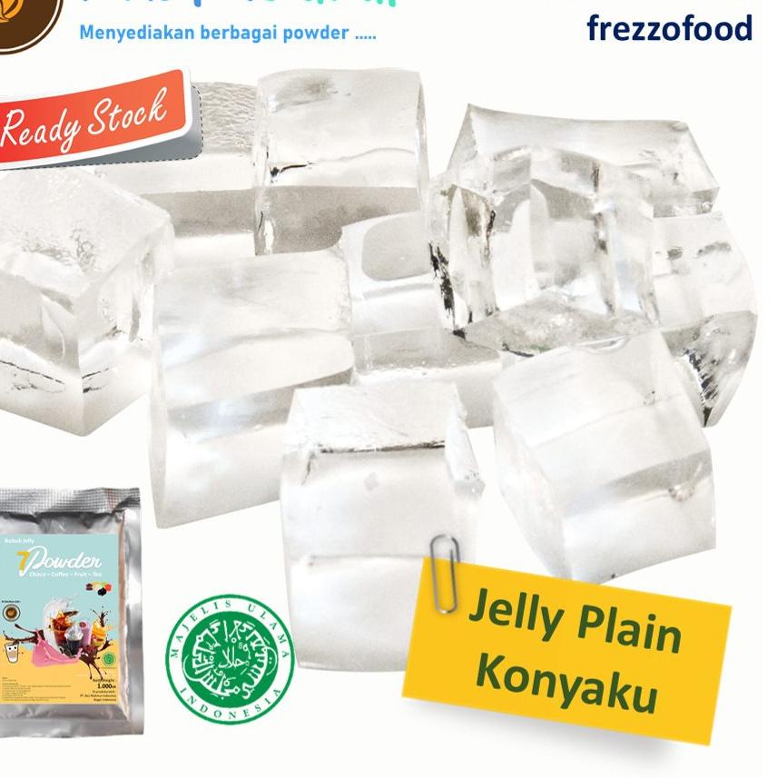 

11.11✔️BUBUK JELLY PLAIN 1KG - JELY POWDER 1KG - SERBUK JELI 1KG - TOPPING MINUMAN JELLY|RA5