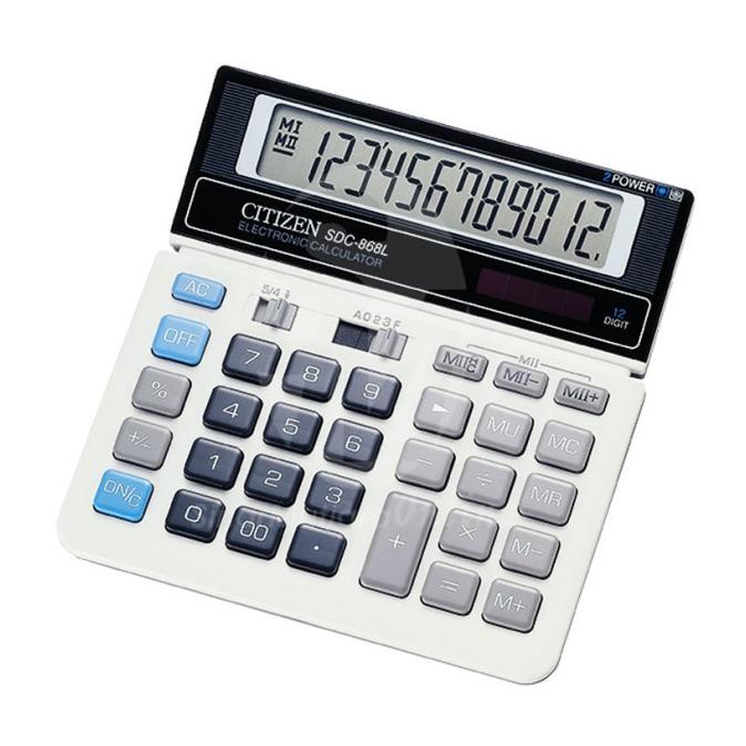 

Citizen Calculator Sdc-868L
