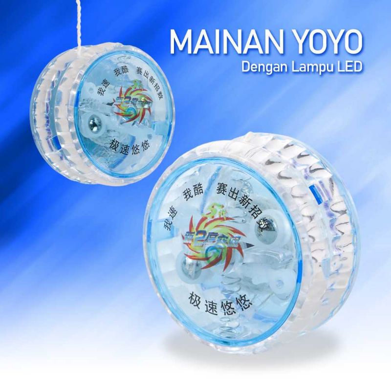 HQYP Everlocity Mainan Yoyo Dengan Lampu LED - 9987B