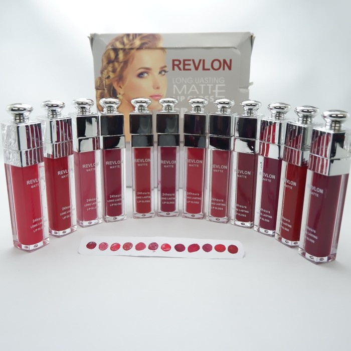 LIPSTIK REVLON MATTE - LIP MATTE LONG LASTING 24 HOURS 3D