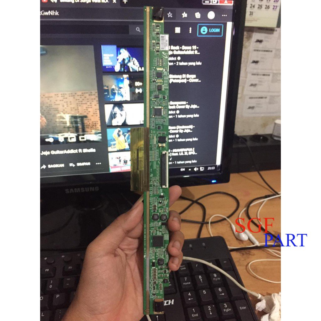 T CON - TCON - TICON SAMSUNG LA 32D403E - 32 D 403 E