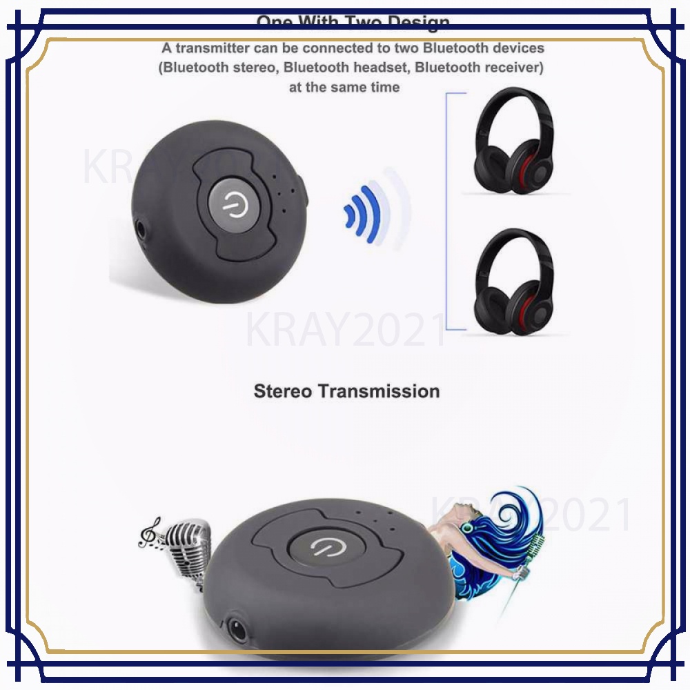 Multi-point Audio Bluetooth Transmitter -CB739