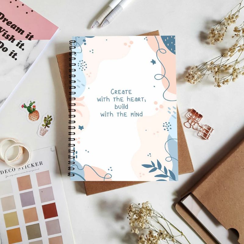 

NOTEBOOK NOTES A5 BUKU TULIS CATATAN 100 HALAMAN