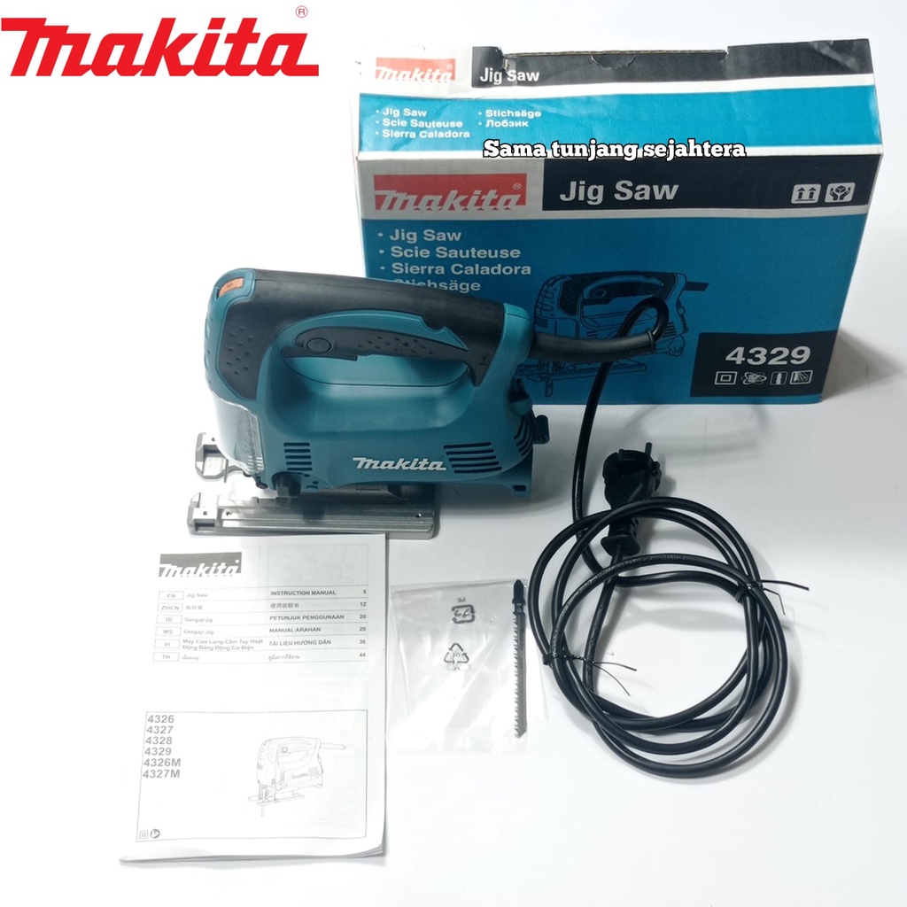 MAKITA 4329 / MESIN GERGAJI JIGSAW 4329