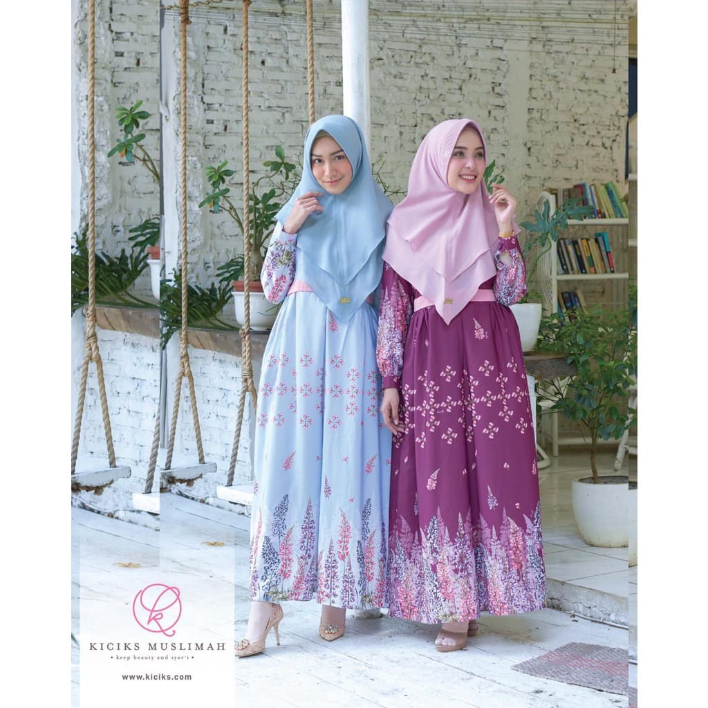 LUPINE DRESS + PITA BY KICIKS MUSLIMAH