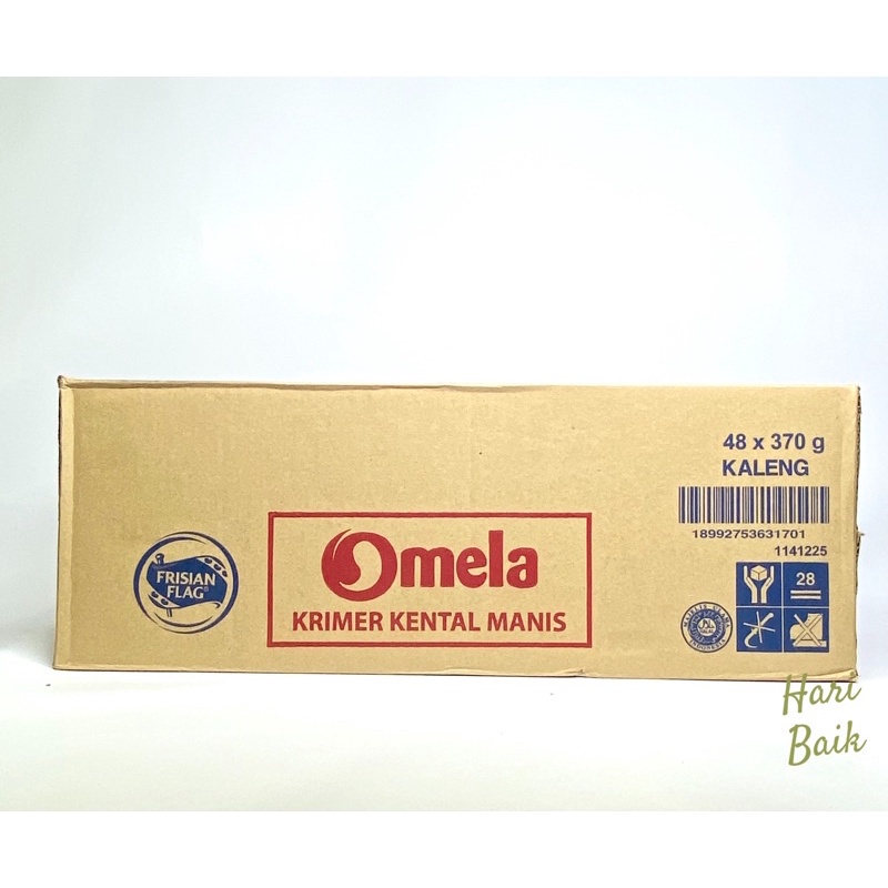 

Omela Susu Kental Manis 370gr (isi 48) - DUS