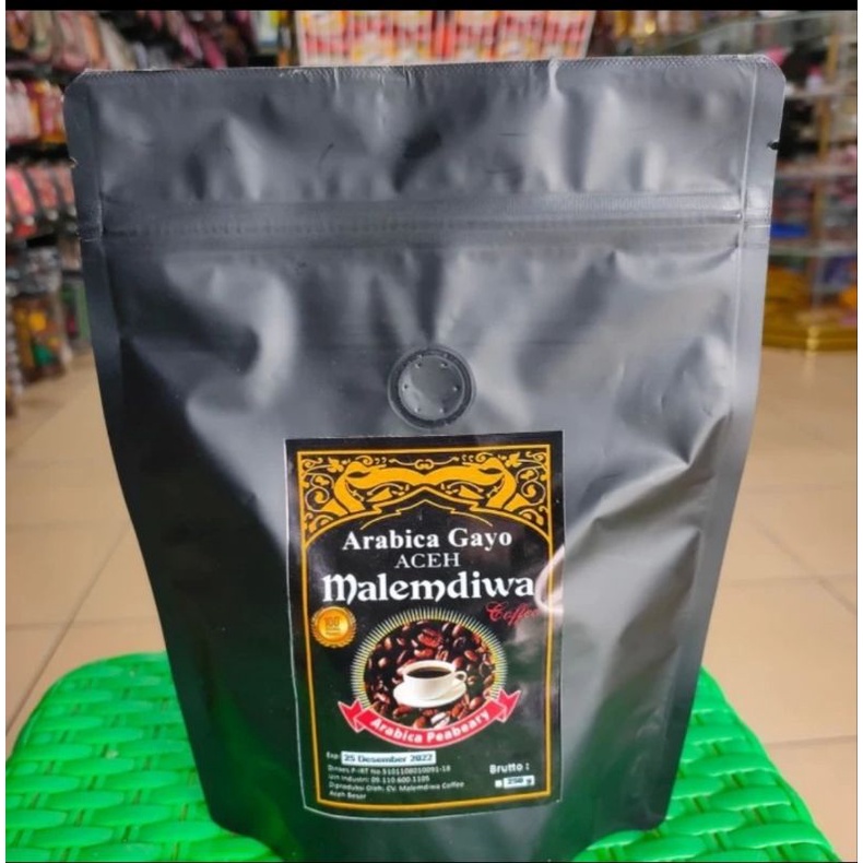 

KOPI SUPER PEABERRY ARABICA GAYO || MALEMDIWA COFFE 250gr