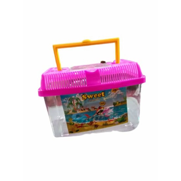 AQUARIUM MINi SWEET UNTUK IKAN KECIL. KURA_KURA HAMSTET