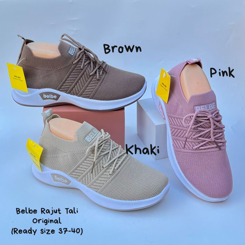Sepatu Wanita Rajut Belbe Original Import
