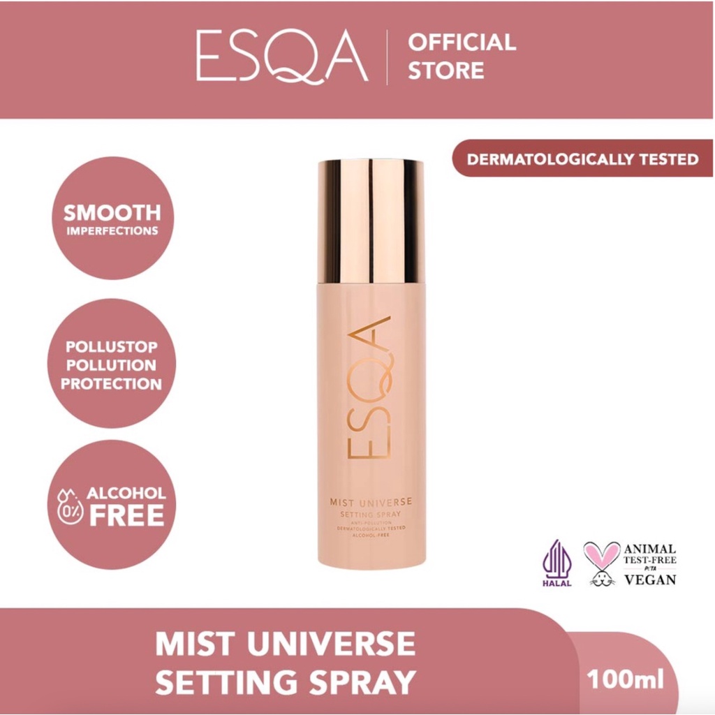 ESQA Mist Universe Setting Spray / Pengunci MakeUp Tahan Lama