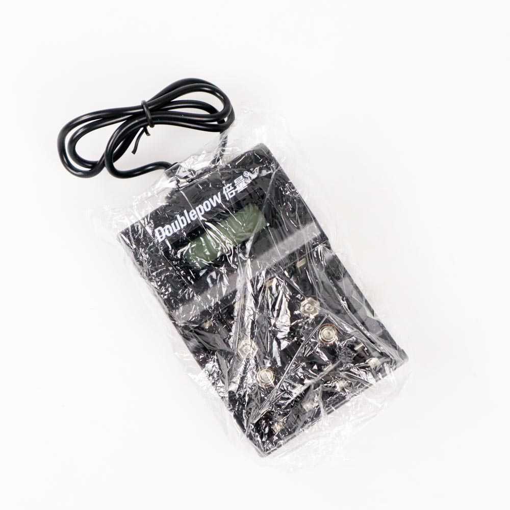 DOUBLEPOW Charger Baterai 1.2V &amp; 9V NI-MH NI-CD Lithium - DP-UK95