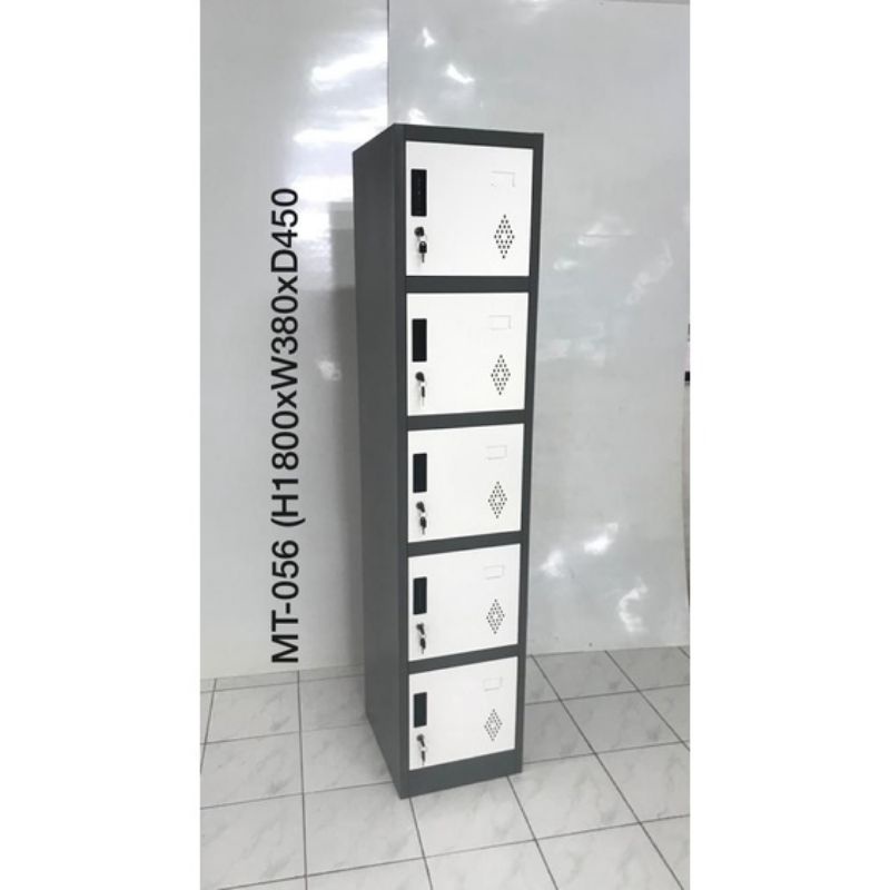 Locker 5 Tingkat Besi - Laci Locker - Laci Arsip - MT 056 - Berlaku COD - Medan