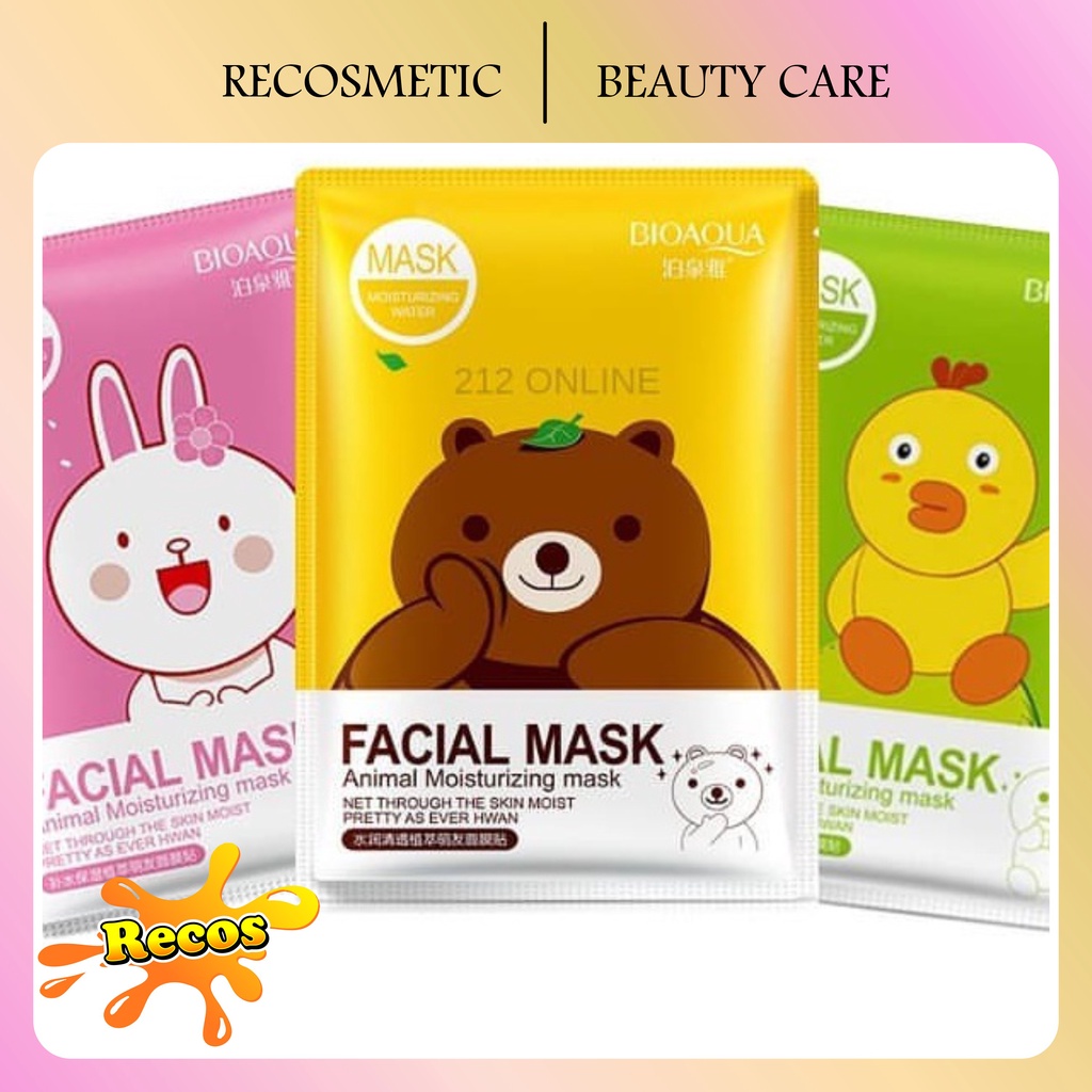 ANIMAL MOISTURIZING FACIAL MASK