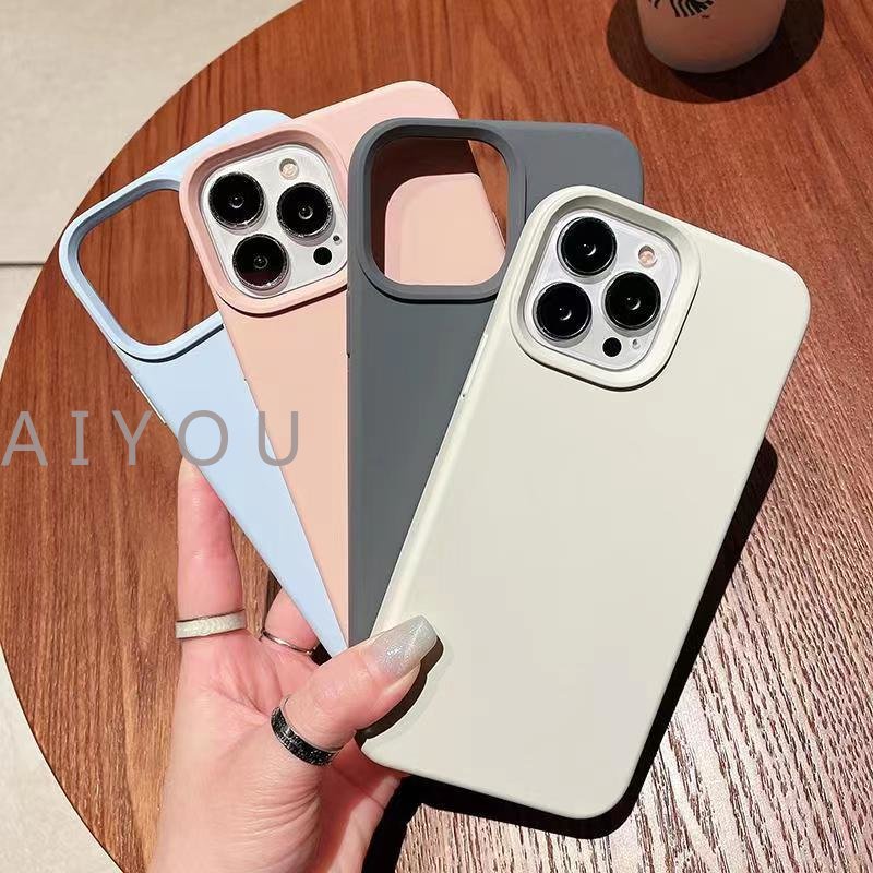 Iphone 14 pro Max 13 6s 12 11 pro Max SE2020 XR 7ip7 14 Plus 8P XS Max X Case Original Sarung Case Silikon Lembut