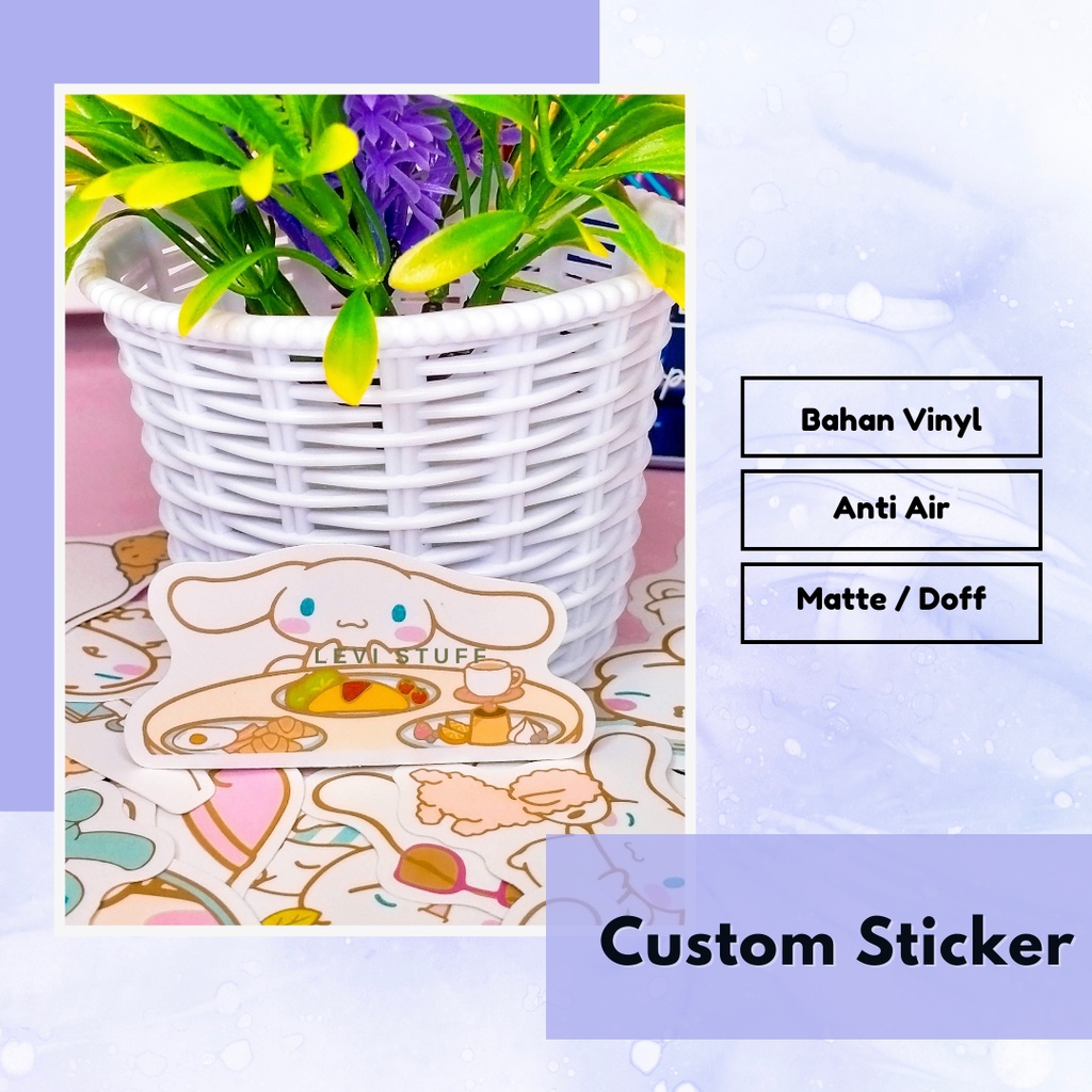 

Custom Sticker Vinyl Tahan Air / Sticker Kawaii / Lucu / Imut / Anime / Korea / Idol / BTS