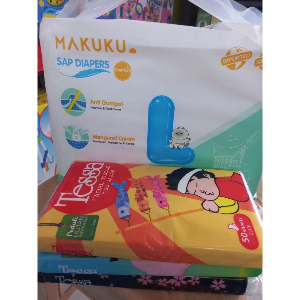 MAKUKU AIR DIAPERS COMFORT+ tape S 36 PANTAS L32 I M 34 I XL 32 I  XXL 28