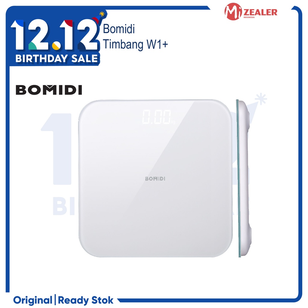 Original Xiaomi Mi Body Scale 2 BOMIDI W1+ Timbangan Elektronik With USB Digital 180Kg Weight Body