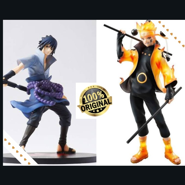 Megahouse GEM Set Naruto Sasuke Rikudou Bijuu Figure Statue Original