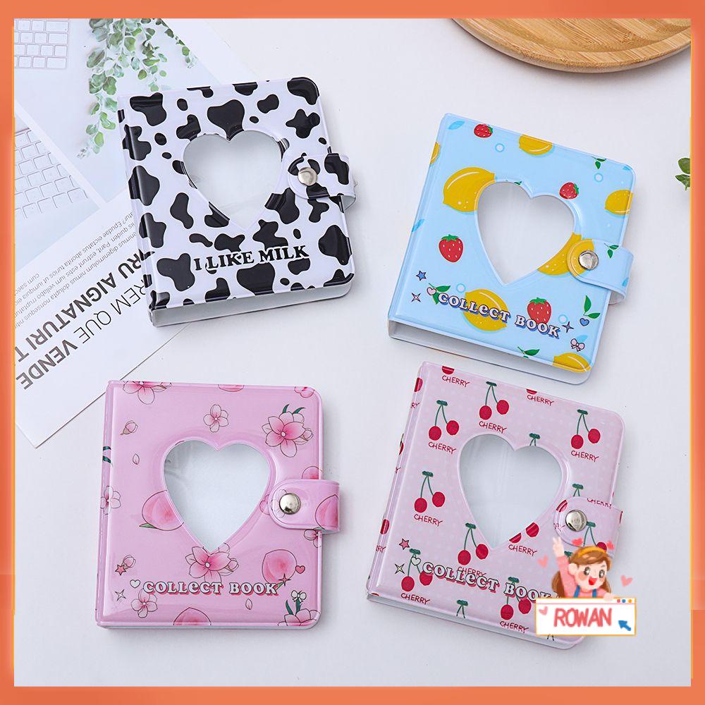 R-flower Photocard Holder Lubang Tiga Bisa Ganti Inner 10lembar Tempat Penyimpanan Gambar