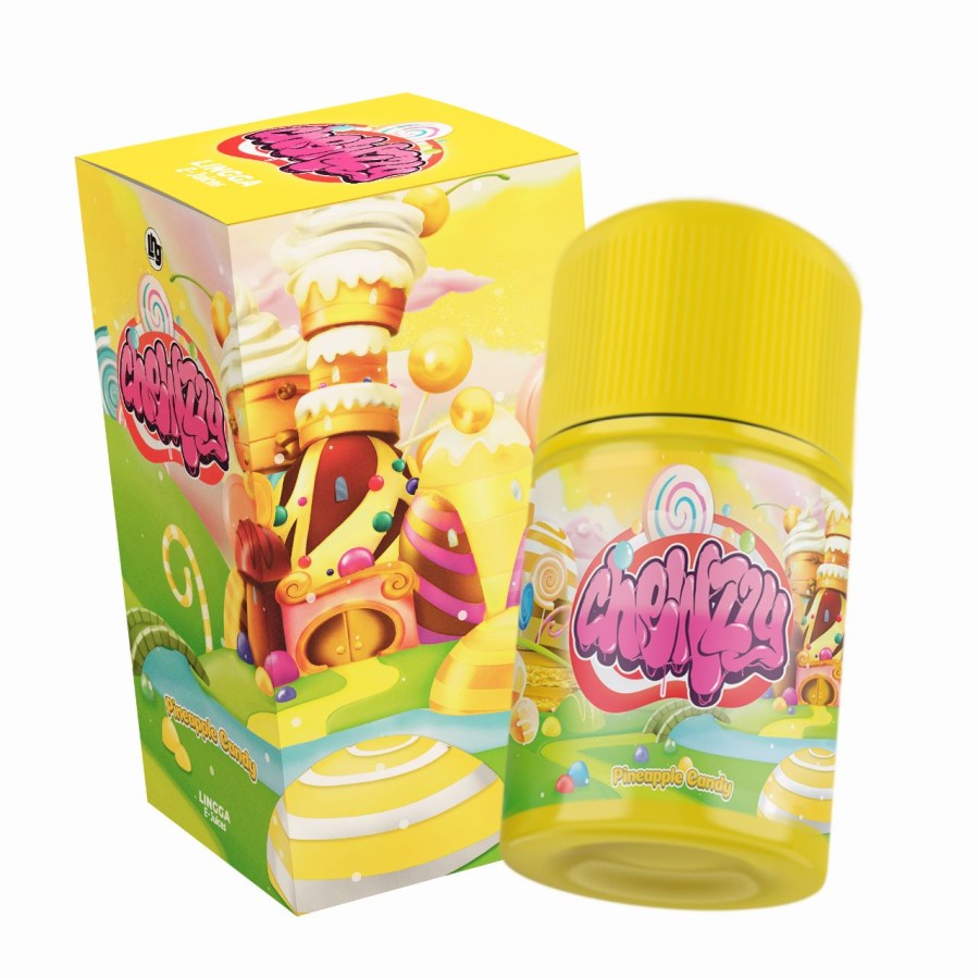 NEW CHEWZZY CANDY LIQUID BY LINGGA E-JUICE ❌ VAPEHAN DISTRIBUTION - 3MG