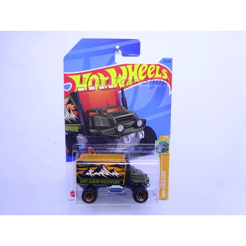 Hot Wheels Baja Hauler Hitam Off-Grid Delivery