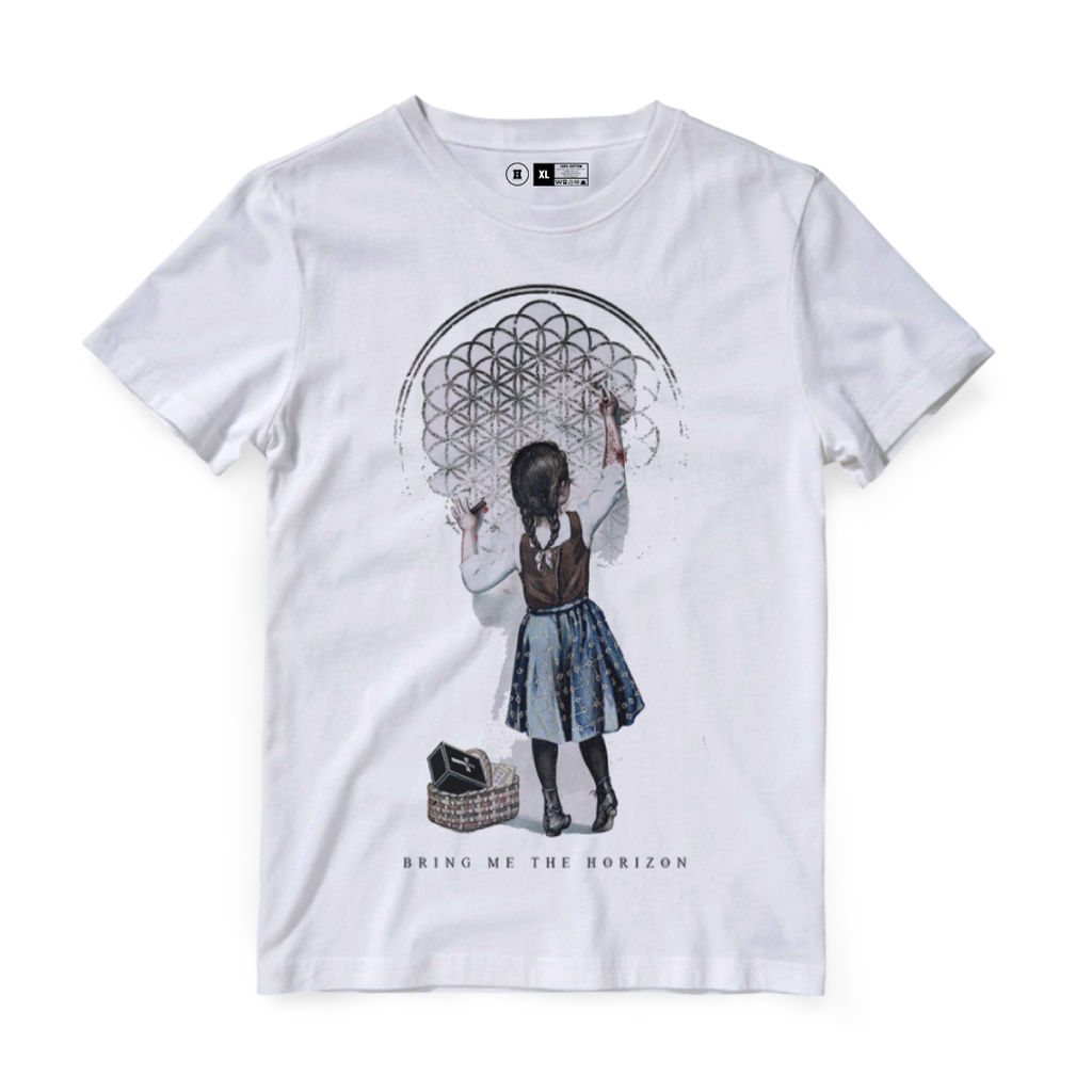 BMTH T-Shirt White Original 100% Cotton