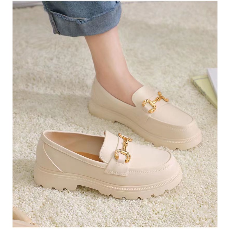 Sepatu Slip On Wanita Import Flatshoes Wanita Kasual Sepatu Fashion Cewek Korea Style Sepatu Oxfords SPT-44