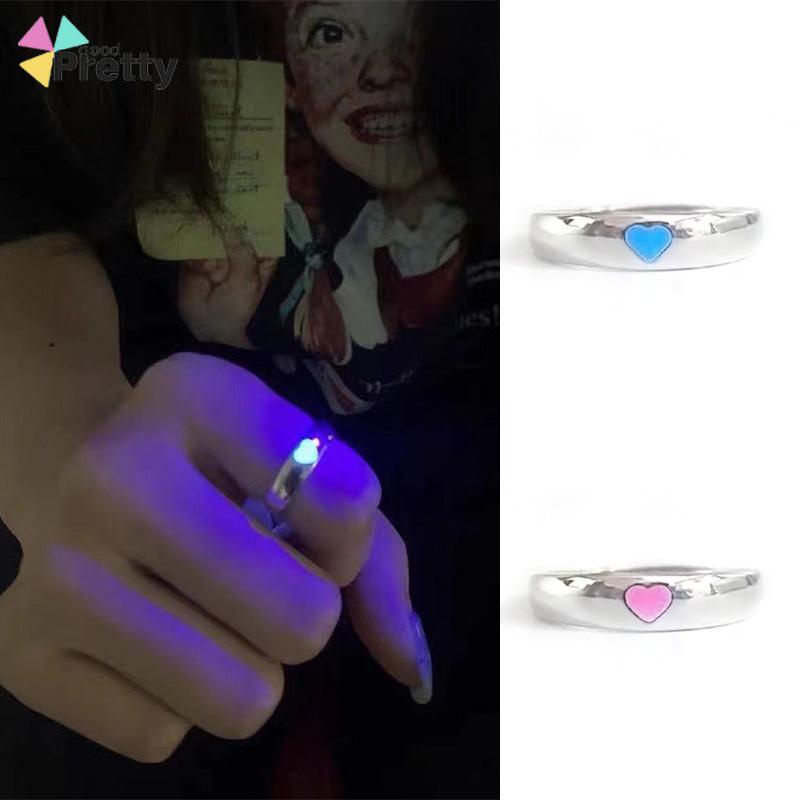 Cincin Cinta Luminous Retro Vintage Korea Gaya Untuk Wanita - PD