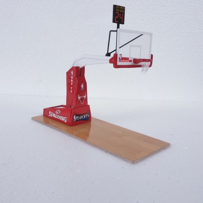 miniatur ring basket bulls skala 1:28