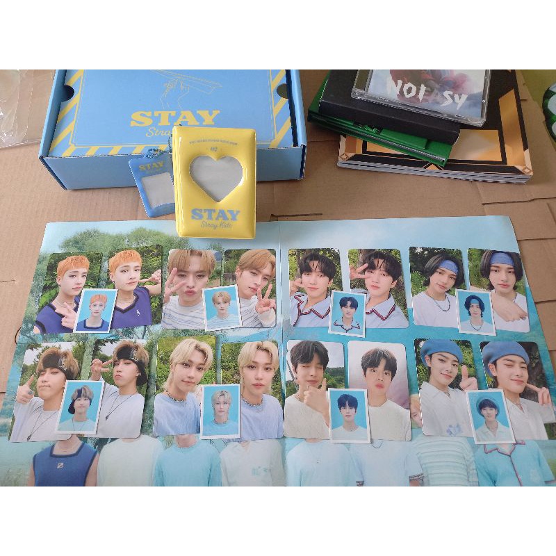 (UNSEALED) Postcard, ID Photo, Photocard Official Fanclub STAY 2nd Gen Recruitment Vlive Stray Kids