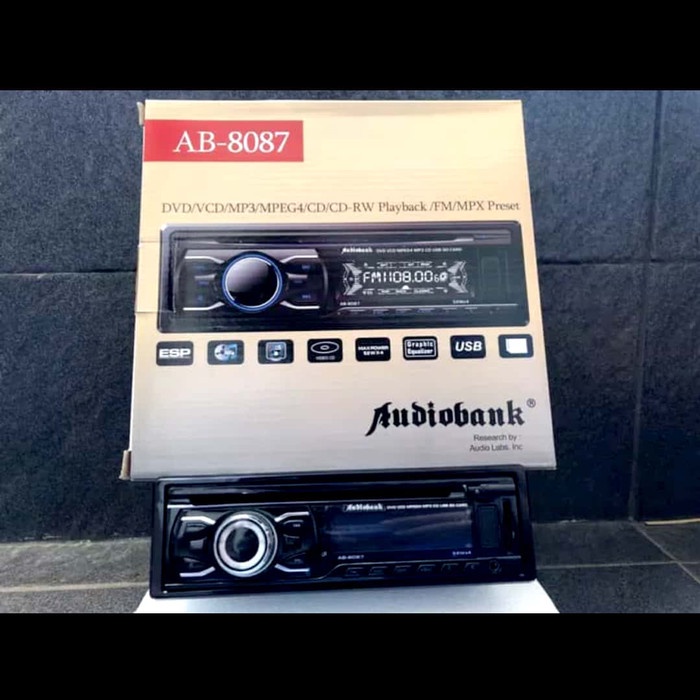 AUDIOBANK DVD MOBIL SINGLE DIN AUDIOBANK TAPE MOBIL AUDIOBANK ORIGINAL