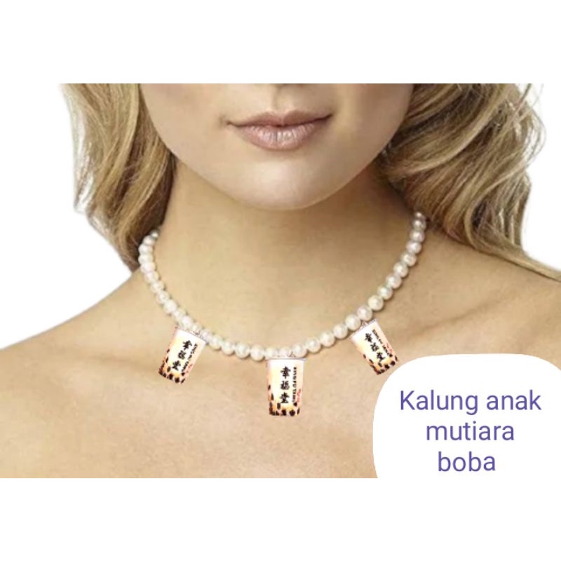 kalung anak/kalung anak bobba/kalung anak boba/kalung mutiara/kalung mutiara anak/kalung fashion ana