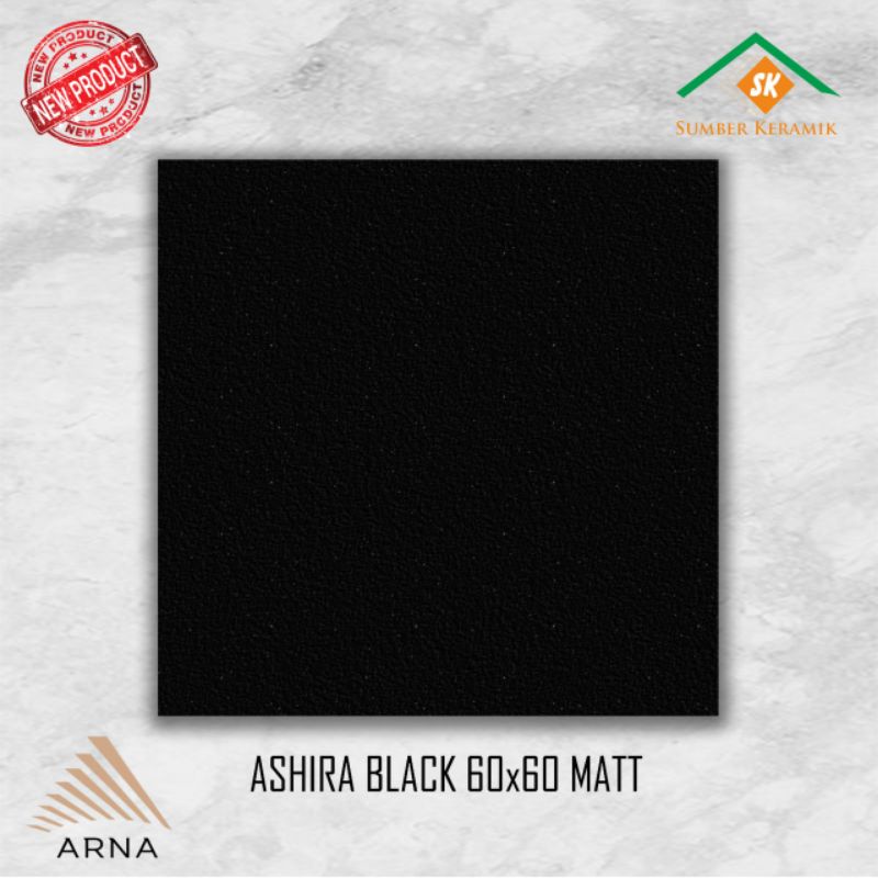 Granite lantai 60x60 ashira black / matt / arna