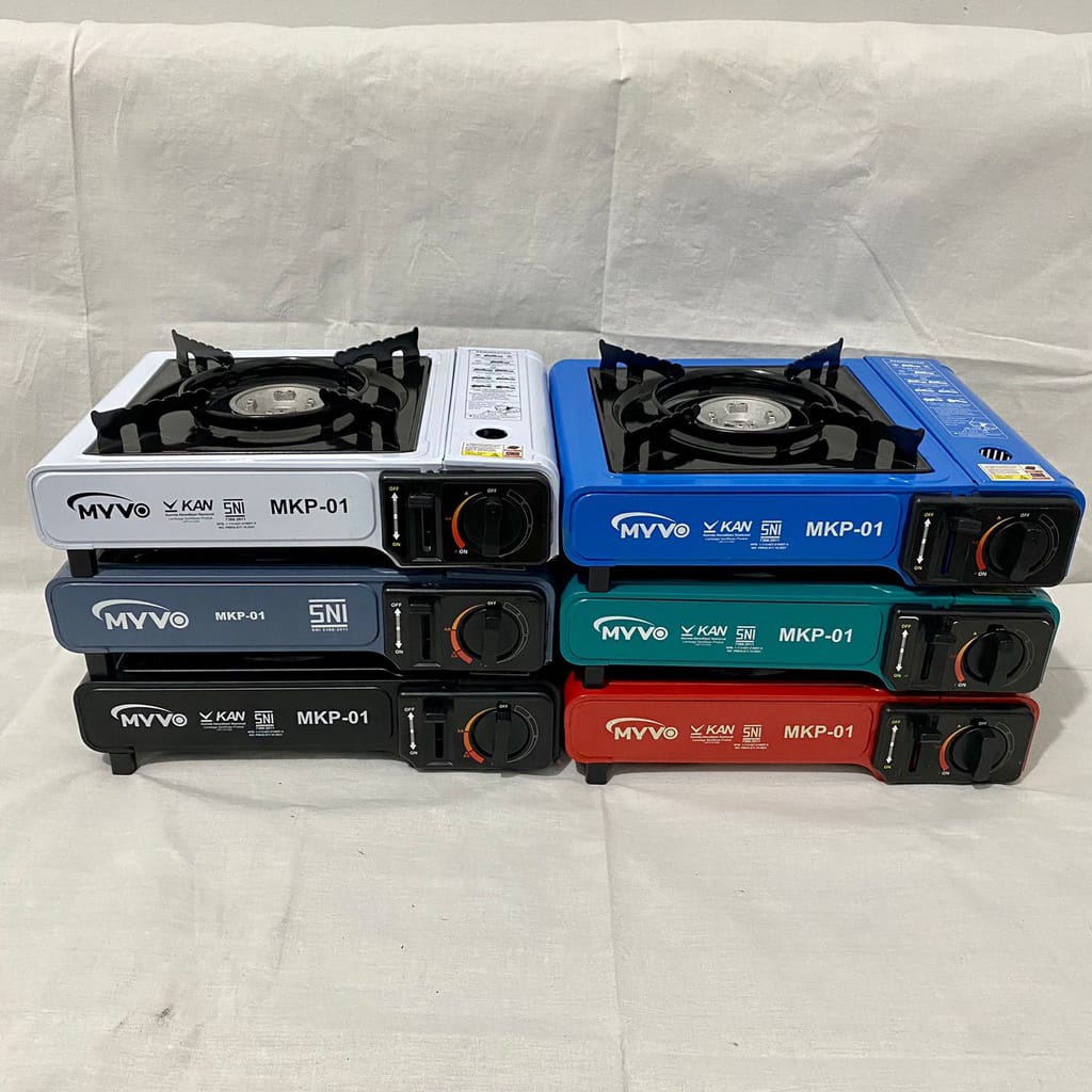 KOMPOR GAS PORTABLE 2 IN 1 / KOMPOR OUTDOOR / KOMPOR KOPER VD