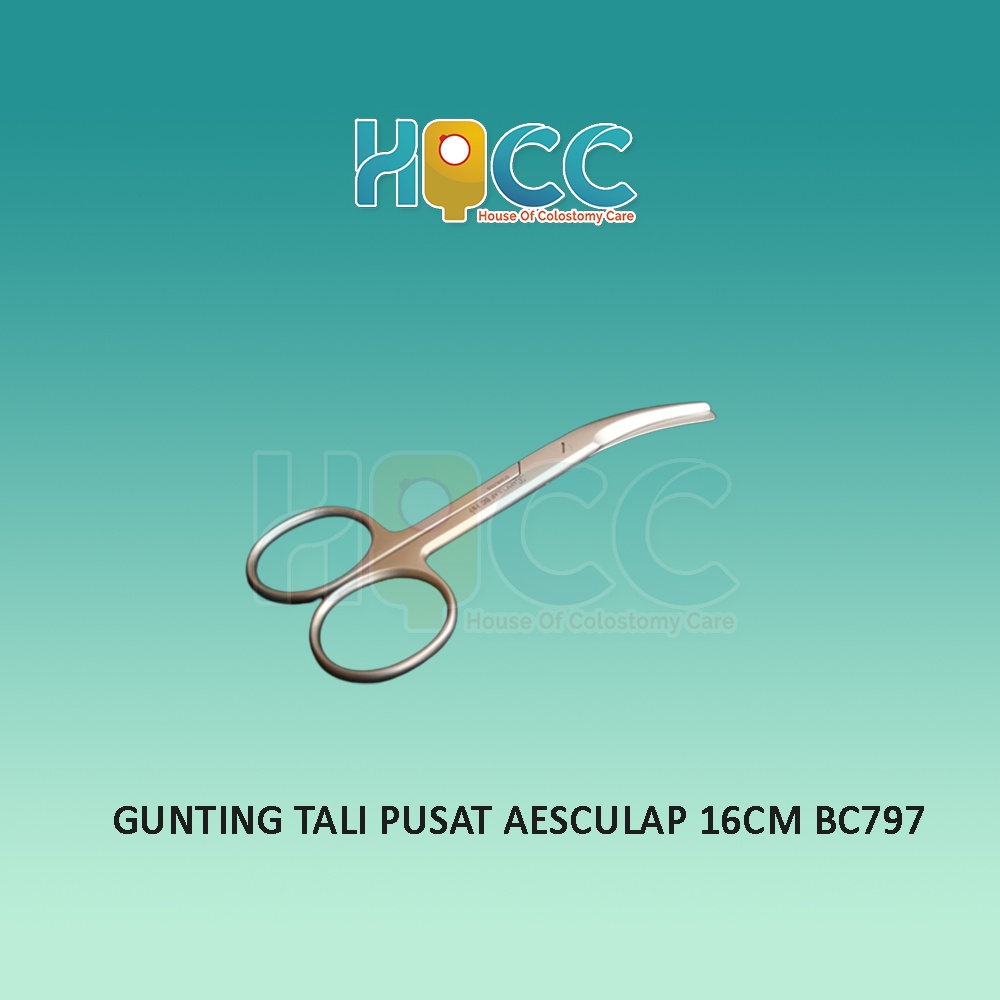 GUNTING TALI PUSAT AESCULAP 16CM BC797