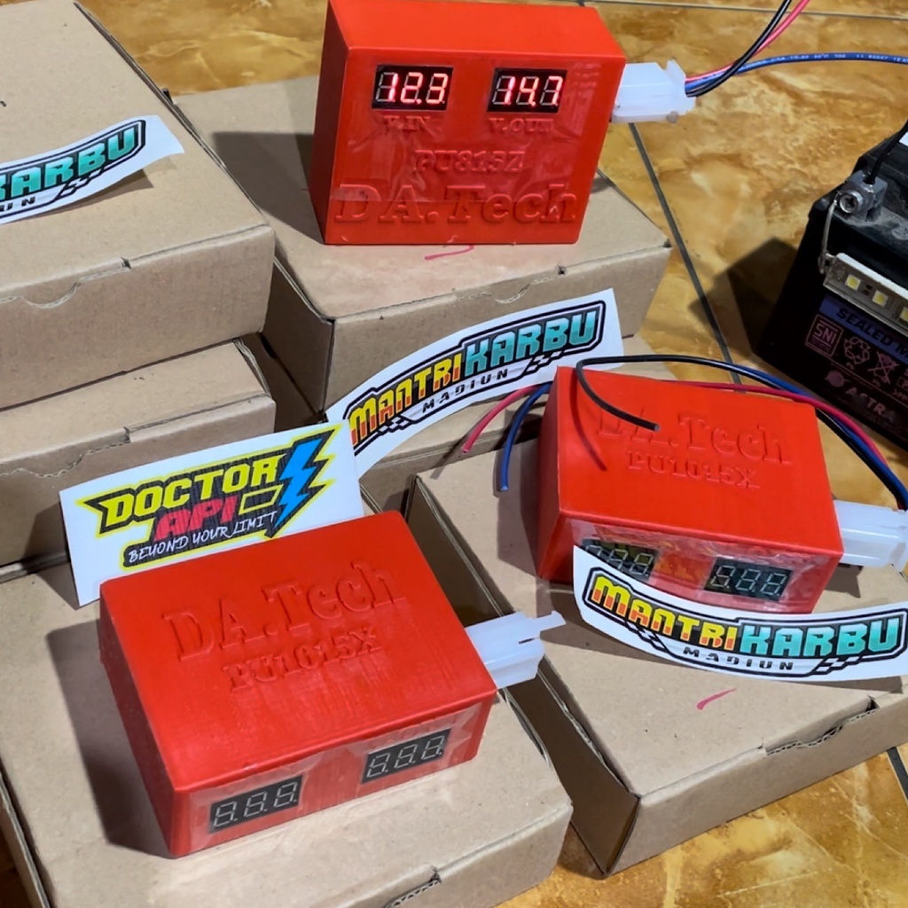 Power up da tech 1015X dan 815Z