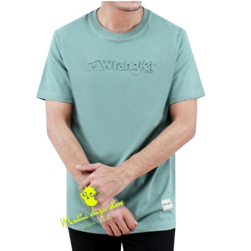 Kaos Wrangler Embos sablon timbul /WranglerTshirt /Kaos wrangler Pria /Kaos Distro