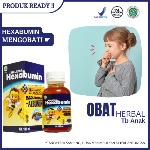 Obat Tb Anak Tuberkulosis, Flek Paru, Infeksi Paru, Radang Paru, TBC HEXABUMIN ASLI