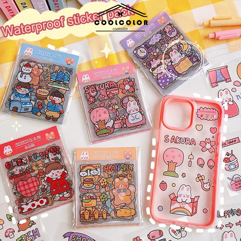 COD❤️20pcs Stiker Kartun Lucu Untuk Dekorasi Notebook DIY Sticker Stationady- cl