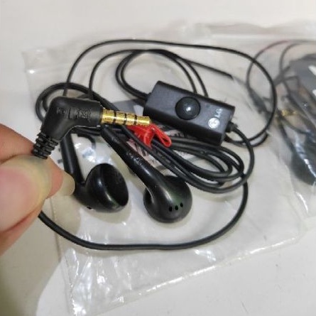 Headset LG Premium Original Handsfree Samsung OPPO VIVO Mic HD NGEBASS