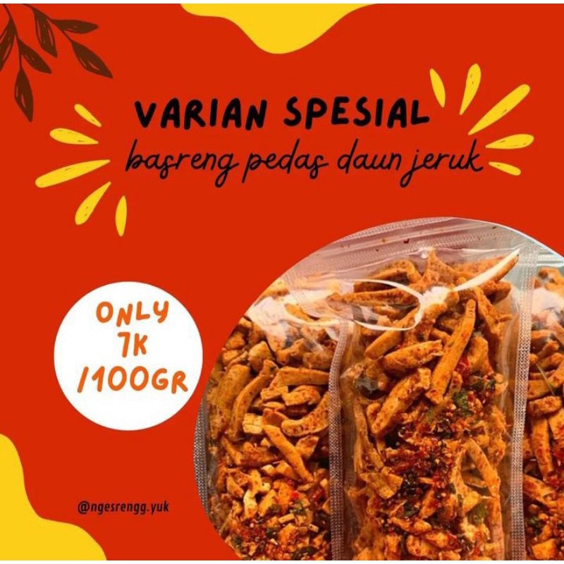 

Basreng Pedas Daun Jeruk