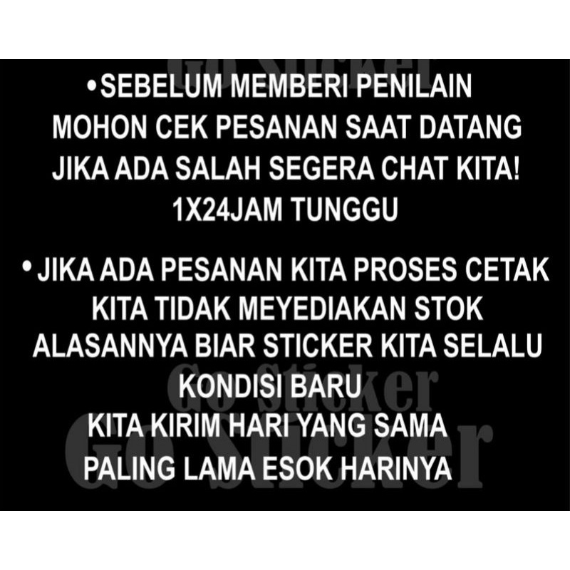 stiker cutting sticker variasi motor scoopy kekinian